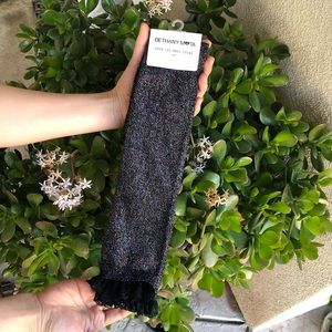 FREE Sparkly over-the-knee socks with ruffle trim
